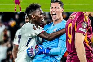 單次點(diǎn)球三次撲點(diǎn)！里爾門將：現(xiàn)在還覺不真實(shí)，向女友保證不丟球