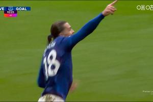 會是絕殺嗎？格拉利什第93分鐘破門，埃弗頓2-1反超水晶宮