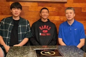 吃著火鍋唱著歌！郭士強&李昂在美考察期間 探望了楊瀚森