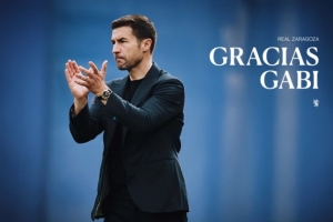 9輪6分墊底！薩拉戈薩官方：主帥加比下課，感謝上賽季臨危受命