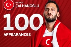 土耳其國門祝賀恰20國家隊(duì)百場：他是領(lǐng)袖，希望未來創(chuàng)造更多紀(jì)錄