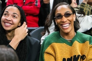 在咱們的地盤(pán)！阿賈-威爾遜等王牌球員觀看賭城湖人VS獨(dú)行俠比賽