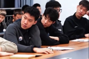 青島國信海天籃球少年成長記：健康小課堂開課啦！????