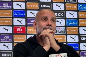 瓜迪奧拉：三冠王賽季替補席有拉波爾特+小蜘蛛 當然希望他們留下