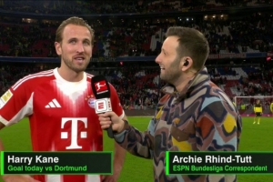 凱恩：上半場本該領(lǐng)先兩到三球 今天我在防守端發(fā)揮了更多作用