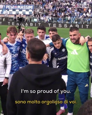 激情澎湃！來欣賞小法率科莫主場擊敗尤文后向全隊發(fā)表的講話??