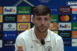 尼科-岡薩雷斯：來(lái)曼城和瓜帥共事是夢(mèng)想成真 偶像是布斯克茨