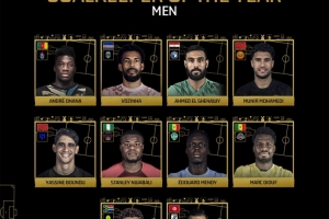 非洲年度最佳門將候選：奧納納、布努、愛(ài)德華-門迪入圍