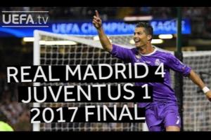 交手即是經(jīng)典！17年歐冠決賽，C羅雙響曼朱倒鉤 皇馬擊敗尤文奪冠