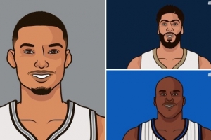 文班單場(chǎng)40+15+3帽且0失誤 近40年第三人 比肩奧尼爾&濃眉