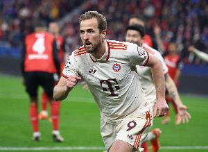 凱恩僅用12場便達(dá)成俱樂部單賽季20球，梅西最快17場、C羅13場