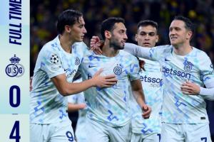 歐冠僅國米勝！意甲7隊(duì)歐戰(zhàn)3勝1平3負(fù)，拿波里慘敗尤文羅馬均告負(fù)