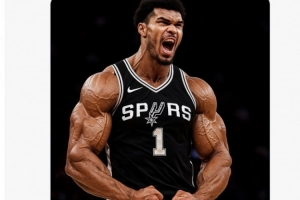 開(kāi)季5勝0負(fù)！美刺蜜：趕緊給文班亞馬立雕像 本賽季總冠軍是馬刺