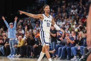 逛夜店了？莫蘭特全場低迷 14中3僅得8分1板7助1斷&三分6中0