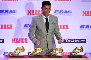 十年前C羅聯(lián)賽35場48球斬歐洲金靴，皇馬隊史一共3位歐洲金靴得主