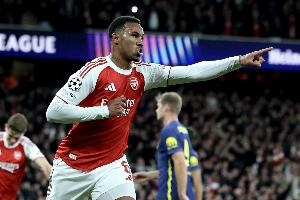 助攻約克雷斯首開紀(jì)錄，加布里埃爾當(dāng)選戰(zhàn)勝伯恩利一役全場最佳