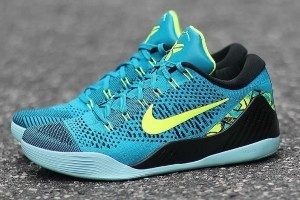 科比元年配色Kobe 9 高幫綠松石復(fù)刻歸來！這一次改為低幫版本！