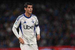 巔峰不再??33歲莫拉塔對拿波里失點+賽季12場0球，現(xiàn)身價1100萬