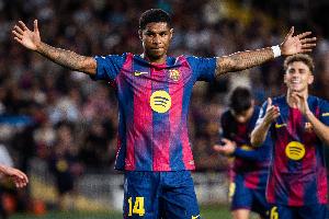 6球6助攻，拉什福德是巴薩本賽季參與進(jìn)球數(shù)最多的球員