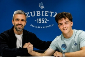 官方：皇家社會(huì)與19歲前鋒達(dá)尼-迪亞斯續(xù)約至2029年