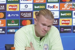 哈蘭德：別拿我和梅羅比較、沒(méi)人比得上 謝爾基有天賦像德布勞內(nèi)