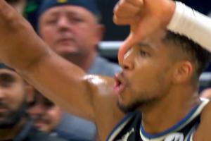 ??球進燈亮！字母哥翻身后仰中投壓哨絕殺！