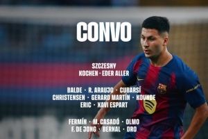 巴薩對陣塞爾塔大名單：萊萬、亞馬爾、孔德在列，克里斯滕森回歸