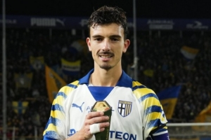 打入扳平進(jìn)球，意甲官方：帕爾馬后衛(wèi)普拉托當(dāng)選戰(zhàn)平米蘭全場最佳