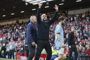 瓜帥：很自豪能與曼城一起達成里程碑，尤其是對陣利物浦意義非凡