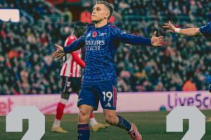 全是硬骨頭！阿森納丟分曼城將分差追至4分，槍手馬上打第3第5第6