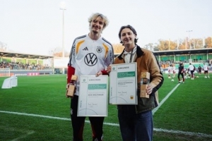 德國足協(xié)官方：沃爾特馬德獲得公平競賽獎，德國杯奪冠后安慰對手