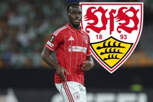 記者：無意大菲爾，斯圖加特考慮冬窗簽森林23歲前鋒卡利穆恩多