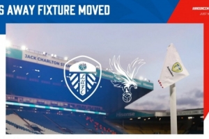 因聯(lián)賽杯變更賽程 官方：水晶宮vs利茲聯(lián)的英超改期至12月21日4點