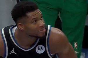 憋不住了！獨行俠球迷大喊“解雇哈里森” 字母哥忍俊不禁