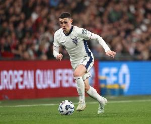 福登時隔兩年多再次在英格蘭隊參與進球，此前18場沒有進球或助攻