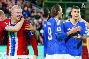 已經(jīng)結(jié)束咧？意大利想要直通世界杯 末輪必須至少贏挪威9個球??