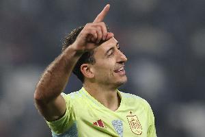 德拉富恩特麾下西班牙參與進(jìn)球：奧亞薩瓦爾22球最多，亞馬爾次席