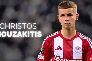 斯基拉：多隊有意18歲中場穆扎基蒂斯，奧林匹亞科斯要價3000萬歐