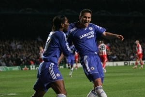 切爾西隊(duì)史歐冠射手榜前十：德羅巴蘭帕德前二，奧斯卡維爾納在列