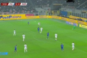 10分鐘1球90分鐘不得..？埃斯波西托第10分鐘破門，意大利1-0挪威