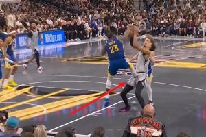 是這下傷的嗎？文班傷前曾遭波杰姆掃腿+追夢(mèng)疑似踢襠！