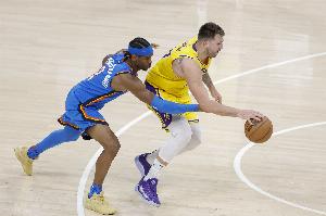 賽季至今場(chǎng)均得分榜：東契奇34.4分居首 字母&SGA并列第二