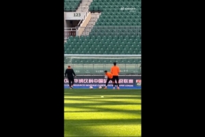 京媒：郭全博今日踩場，明天或許首次在工體面對老東家國安