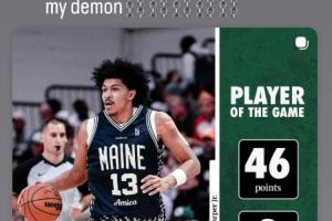 迷弟來啦！小羅恩·哈珀G聯(lián)盟砍46+7+8 迪倫·哈珀轉(zhuǎn)發(fā)：我的惡魔