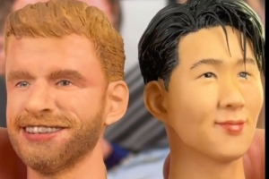 即將交手！美職聯(lián)社媒曬手工制作穆勒、孫興慜頭雕視頻