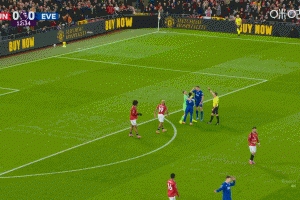 蓋耶被罰下！埃弗頓英超歷史共110次染紅，和阿森納并列聯(lián)賽最多