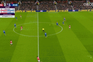 可惜！齊爾克澤傳中，后點(diǎn)多爾古無(wú)人看防打門高出