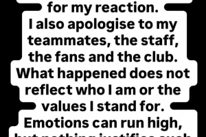 掌摑隊友染紅！蓋耶社媒：我要向基恩和球迷道歉，保證不會再發(fā)生