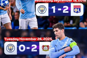 0比2不敵藥廠，曼城7年主場(chǎng)歐冠小組賽或聯(lián)賽階段不敗紀(jì)錄終結(jié)