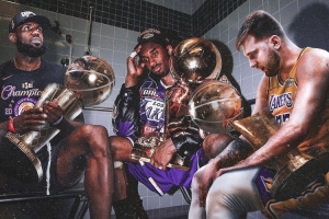 東契奇：科比和詹姆斯都為湖人贏得過總冠軍 我也想做到這一點(diǎn)